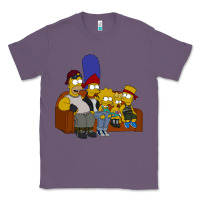 Lavender simpson family Classic Tee - linhVisuals