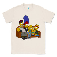 Natural simpson family Classic Tee - linhVisuals