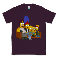 Plum simpson family Classic Tee - linhVisuals