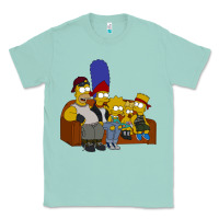 Seafoam simpson family Classic Tee - linhVisuals