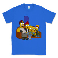 True Royal simpson family Classic Tee - linhVisuals
