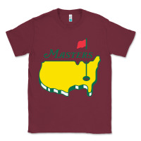 Burgundy MASTERS TOURNAMENT GOLF 2022 Classic Tee - linhVisuals