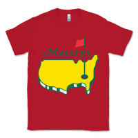 Red MASTERS TOURNAMENT GOLF 2022 Classic Tee - linhVisuals