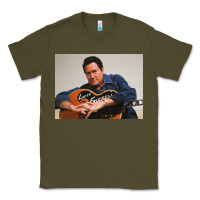 Army Green lefty frizzell's music collected in ne Classic Tee - linhVisuals