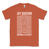Copper JOY DIVISION - UNKNOWN PLEASURES Classic Tee - linhVisuals