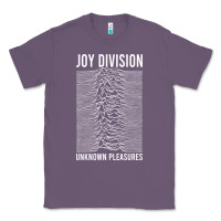 Lavender JOY DIVISION - UNKNOWN PLEASURES Classic Tee - linhVisuals