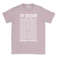 Lilac JOY DIVISION - UNKNOWN PLEASURES Classic Tee - linhVisuals