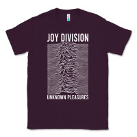 Plum JOY DIVISION - UNKNOWN PLEASURES Classic Tee - linhVisuals