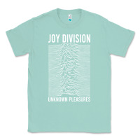 Seafoam JOY DIVISION - UNKNOWN PLEASURES Classic Tee - linhVisuals