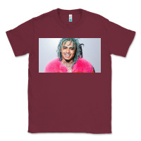 Burgundy chinese rappers beef with lil pump Classic Tee - linhVisuals