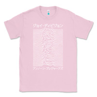 Bubblegum Pink JOY DIVISION - UNKNOWN PLEASURES - JAPANESE Classic Tee - linhVisuals