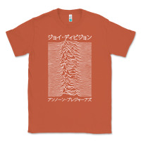 Copper JOY DIVISION - UNKNOWN PLEASURES - JAPANESE Classic Tee - linhVisuals