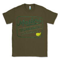 Army Green masters tournament golf club Classic Tee - linhVisuals