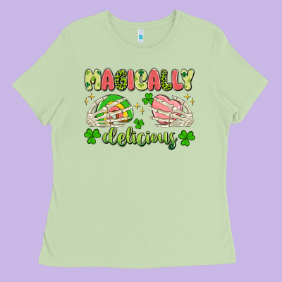 Magically Delicious Ladies Tee Designed By Artiststas