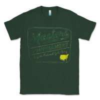 Sports Green masters tournament golf club Classic Tee - linhVisuals