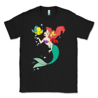 Black ariel mermaid Classic Tee - linhVisuals