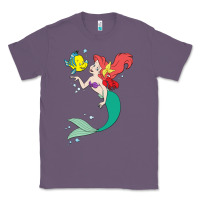 Lavender ariel mermaid Classic Tee - linhVisuals