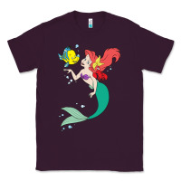 Plum ariel mermaid Classic Tee - linhVisuals