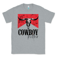 Heather Grey cowboy killer tshirt Classic Tee - linhVisuals