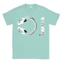 Seafoam dj music tshirt Classic Tee - linhVisuals