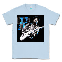 Dusty Blue Buddy Guy  Best Player Bluess Legend Classic Tee - linhVisuals