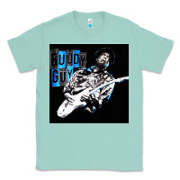 Seafoam Buddy Guy  Best Player Bluess Legend Classic Tee - linhVisuals