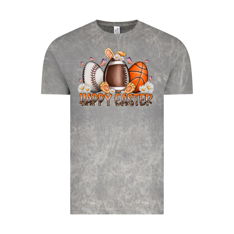 Happy Easter Day Eggs Vintage Tee by RacoonDesign | Teevron
