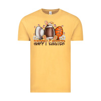 Vintage Mustard happy easter day eggs Vintage Tee - RacoonDesign