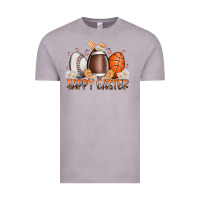 Vintage Zinc happy easter day eggs Vintage Tee - RacoonDesign