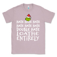 Lilac Loathe Entirely Grinch For Light Hate hate hate happy christmas Classic Tee - linhVisuals