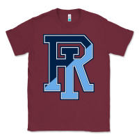 Burgundy Rhode Island Gifts, Rams Vintage Classic Tee - linhVisuals