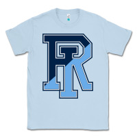 Dusty Blue Rhode Island Gifts, Rams Vintage Classic Tee - linhVisuals
