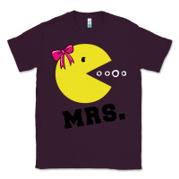 Plum Mrs Pacman Classic Tee - linhVisuals