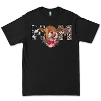 Black mom cow Premium Tee - CowhideDigitalArt