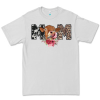 Dove Grey mom cow Premium Tee - CowhideDigitalArt