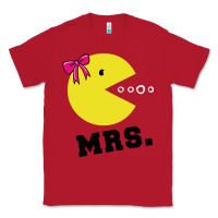 Red Mrs Pacman Classic Tee - linhVisuals