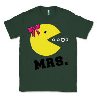 Sports Green Mrs Pacman Classic Tee - linhVisuals