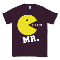 Plum Mr Pacman Classic Tee - linhVisuals