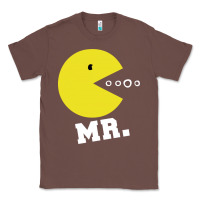 Chestnut Mr Pacman Classic Tee - linhVisuals