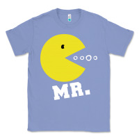 Colony Blue Mr Pacman Classic Tee - linhVisuals