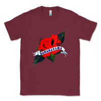 Burgundy best of grup music  bananarama Classic Tee - linhVisuals