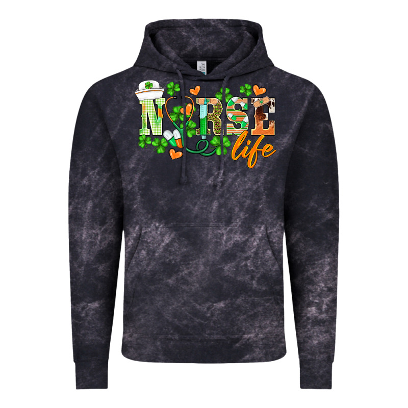 St.patricks Nurse Life Vintage Hoodie by BarkalooDesign | Teevron
