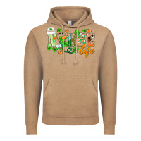 Vintage Coffee st.patricks nurse life Vintage Hoodie - BarkalooDesign
