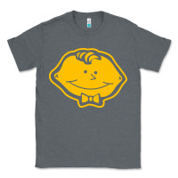 Charcoal Heather lemonhead vintage Classic Tee - linhVisuals
