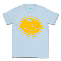 Dusty Blue lemonhead vintage Classic Tee - linhVisuals