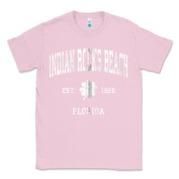 Bubblegum Pink indian rocks beach florida vintage shamrock sports zip hoodie Classic Tee - linhVisuals