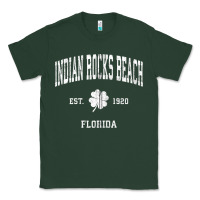 Sports Green indian rocks beach florida vintage shamrock sports zip hoodie Classic Tee - linhVisuals