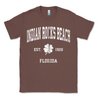 Chestnut indian rocks beach florida vintage shamrock sports zip hoodie Classic Tee - linhVisuals