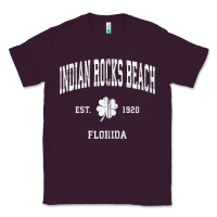 Plum indian rocks beach florida vintage shamrock sports zip hoodie Classic Tee - linhVisuals