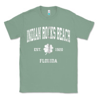 Sage indian rocks beach florida vintage shamrock sports zip hoodie Classic Tee - linhVisuals